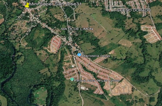 Entorno residencial de Las Lomas